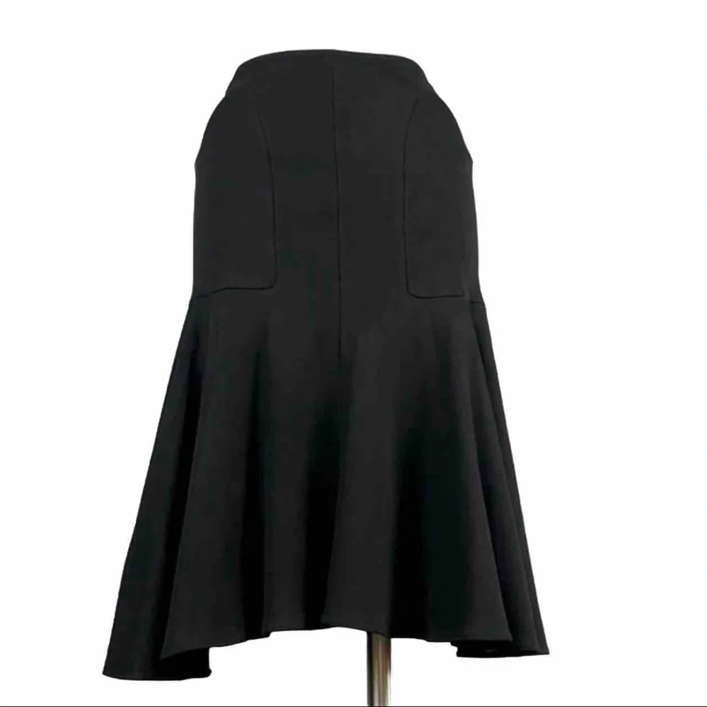 Vintage ALAÏA Fitted Stretch Tulip Flare Designer Skirt - Picture 5 of 16